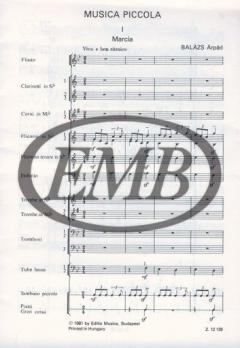 Musica piccola (Arpad Balazs) 