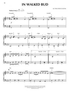 Jazz Piano Solos Series Vol. 4: Bebop Jazz 