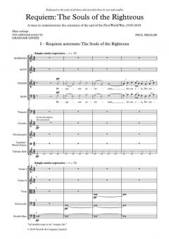 Requiem 'The Souls of the Righteous' von Paul Mealor 