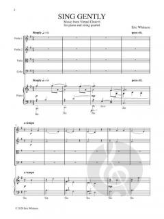 Sing Gently von Eric Whitacre (Download) 