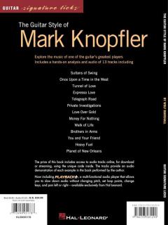 Guitar Style Of (Signature Licks) von Mark Knopfler 