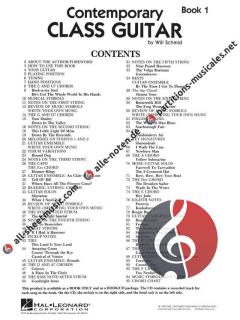 Contemporary Class Guitar Book 1 