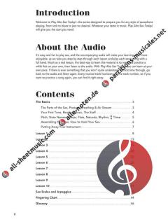 Play Alto Sax Today! Beginner's Pack 