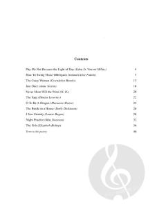 I Will Breathe A Mountain von William Bolcom 