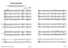 Cursory Rhymes 