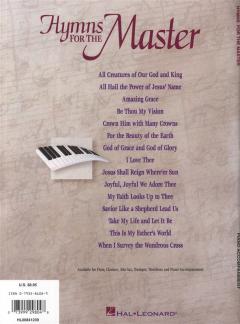 Hymns For The Master Piano Accompaniment von Stan Pethel 