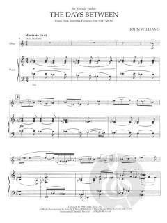 The Days Between From Stepmom For Solo Oboe And Piano von John Williams im Alle Noten Shop kaufen
