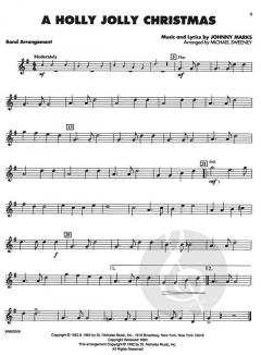 Essential Elements Christmas Favorites Baritone Saxophone (Michael Sweeney) 
