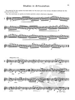Rubank Advanced Method Vol.2 Clarinet von Howard Voxman 