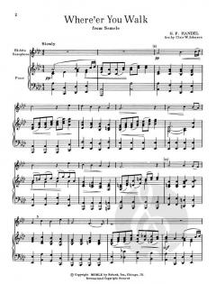 Sacred Solos for Alto Saxophone and Piano 