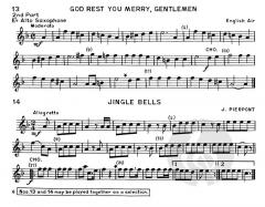 Christmas Carols For Band Or Brass Choir (G. E. Holmes) 
