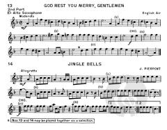 Christmas Carols For Band Or Brass Choir (G. E. Holmes) 