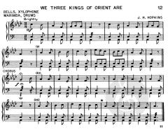 Christmas Carols For Band Or Brass Choir (G. E. Holmes) 