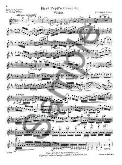 First Pupil's Concerto No. 1 In D Violin And Piano von Philipp Mittell im Alle Noten Shop kaufen