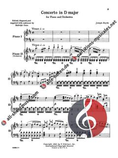 Concerto In D Major von Joseph Haydn 