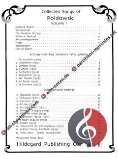 Collected Songs of Poldowski Vol. 1 