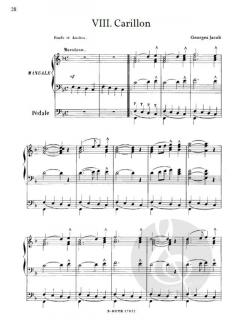 12 Stücke für Orgel von Jacob, Georges im Alle Noten Shop kaufen