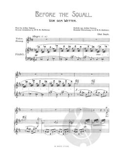 Drei Lieder vom Meere von Ethel Smyth 