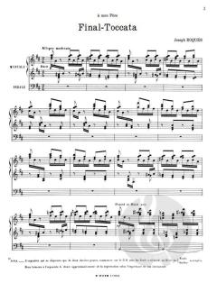 Final-Toccata pour Grand Orgue von Roques, Joseph 