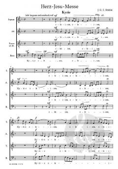 Herz-Jesu-Messe von Johann Gustav Eduard Stehle 