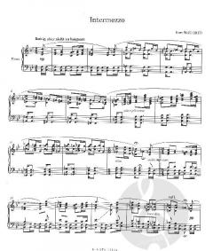 Intermezzo für Klavier (1917) von Kurt Weill im Alle Noten Shop kaufen