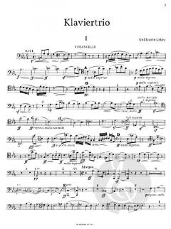 Klaviertrio c-Moll von Guillaume Lekeu 