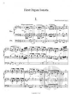 Orgelwerke 4: Orgelsonate Nr.1 op.5 von Basil Harwood im Alle Noten Shop kaufen