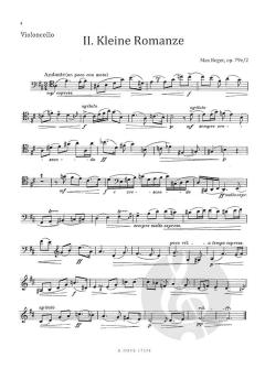 Zwei Stücke für Violoncello und Klavier op.79e von Max Reger im Alle Noten Shop kaufen