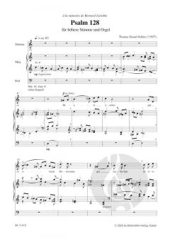 Psalm 128 von Thomas Daniel Schlee 