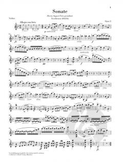Sonate F-dur op. 8 von Edvard Grieg 