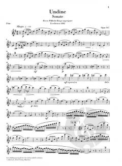 Undine op. 167 von Carl Reinecke 