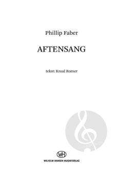 Aftensang von Phillip Faber 