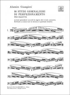 16 Studi Giornalieri di Perfezionamento (Alamiro Giampieri) 