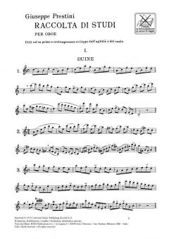 Raccolta Di Studi For Oboe im Alle Noten Shop kaufen