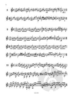25 Etudes Op.60 von Fernando Sor 