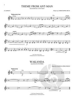 Superhero Themes for Clarinet 
