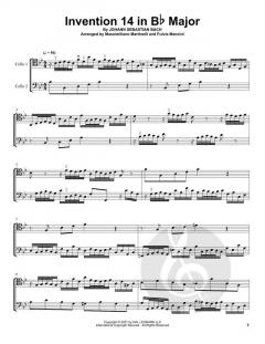 Invention 14 In B-Flat Major von Johann Sebastian Bach (Download) 
