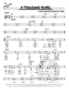 A Thousand Years von David Hodges (Download) 