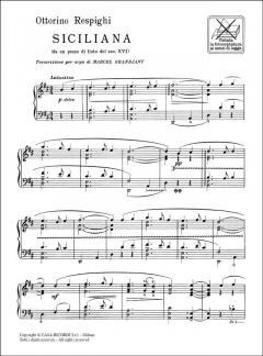 Siciliana Harp von Ottorino Respighi 