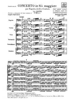 Concerto B-Dur 'La Notte' Op.45/8 RV501 (Antonio Vivaldi) 