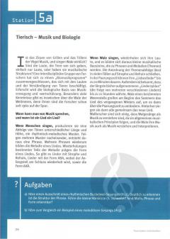 Stationenlernen im Musikunterricht: Schnittstellen von Heidi Thum-Gabler 