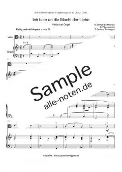 Ich bete an die Macht der Liebe von Dmitri Stepanowitsch Bortniansky 