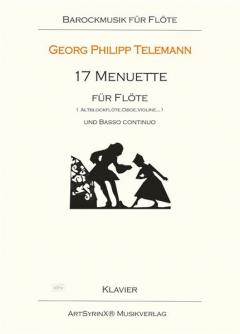 17 Menuette TWV 34 von Georg Philipp Telemann 