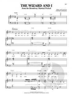 The Wizard And I von Stephen Schwartz 