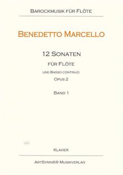 12 Sonaten op. 2 - Band 1 (Sonaten 1-3) von Benedetto Marcello 