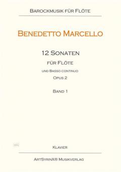 12 Sonaten op. 2 - Band 1 (Sonaten 1-3) von Benedetto Marcello 