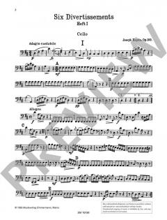Sechs Trios op. 100 Heft 1 von Joseph Haydn 
