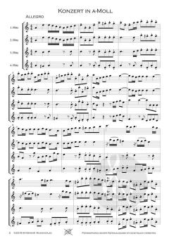 6 Konzerte op. 15 - Band 1 von Joseph Bodin de Boismortier 