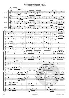 6 Konzerte op. 15 - Band 1 von Joseph Bodin de Boismortier 