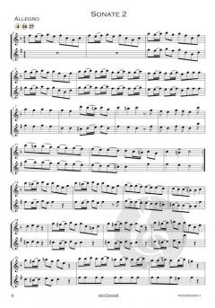 14 Sonaten - Band 1 von Giuseppe Sammartini 